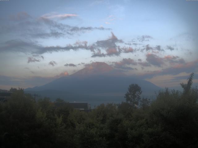 山中湖からの富士山
