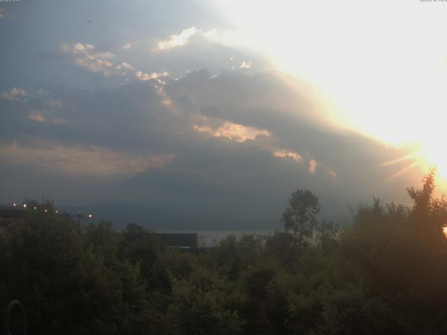 山中湖からの富士山