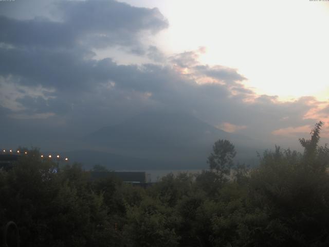 山中湖からの富士山