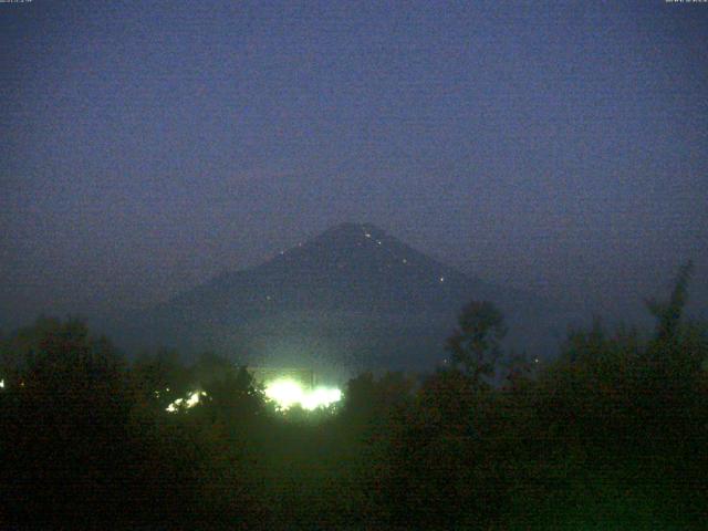 山中湖からの富士山