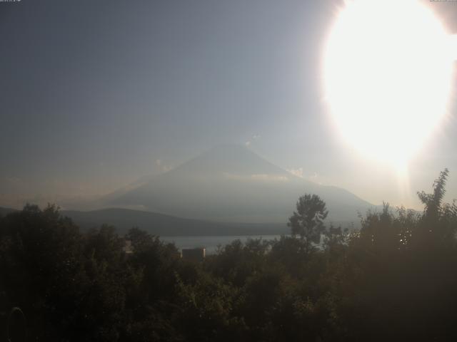 山中湖からの富士山