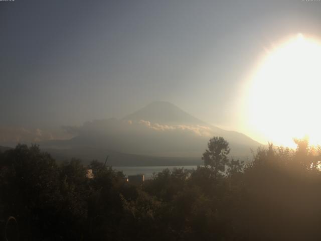 山中湖からの富士山