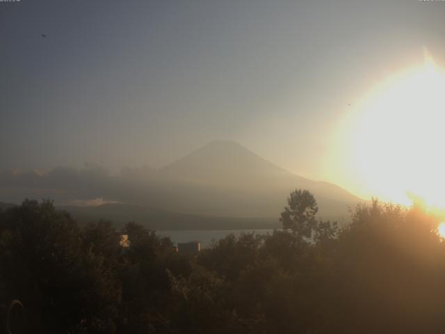 山中湖からの富士山