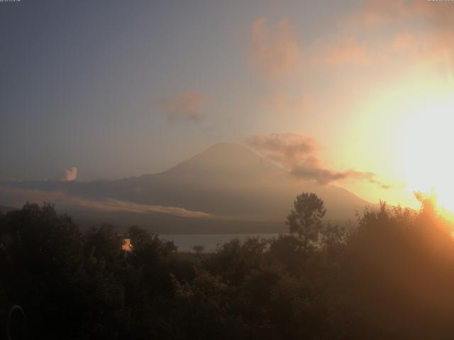 山中湖からの富士山