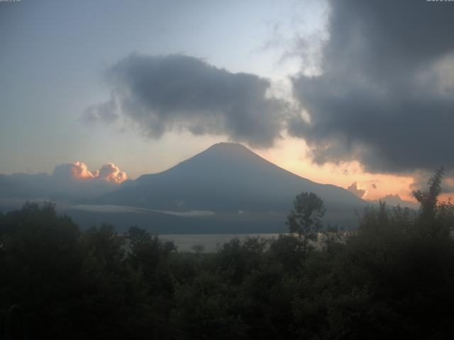 山中湖からの富士山
