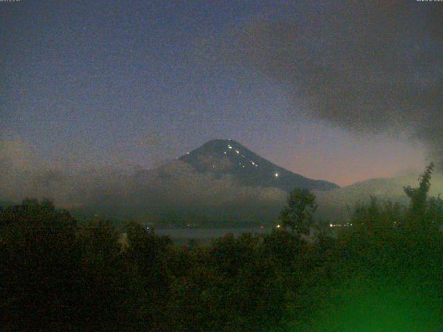 山中湖からの富士山
