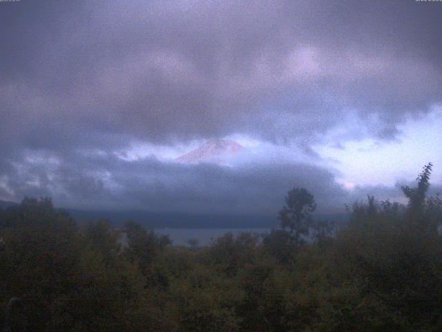 山中湖からの富士山