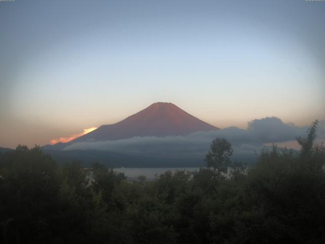 山中湖からの富士山