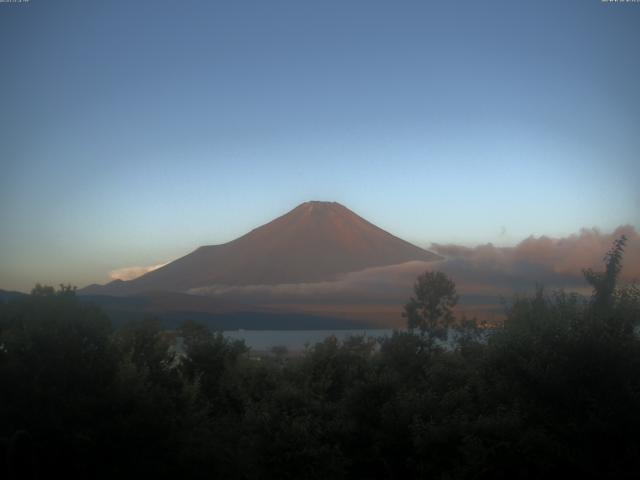 山中湖からの富士山