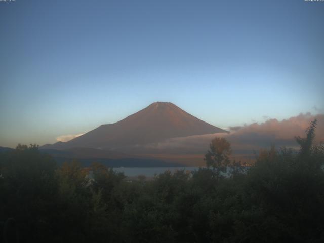 山中湖からの富士山