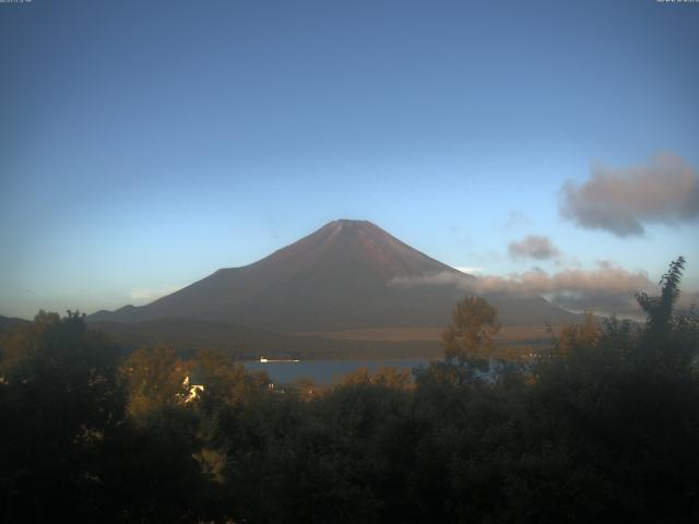 山中湖からの富士山