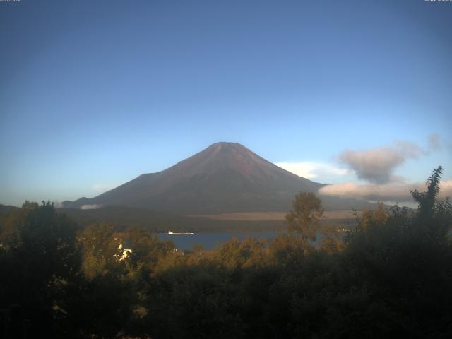 山中湖からの富士山
