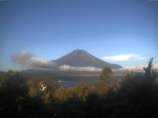 山中湖からの富士山