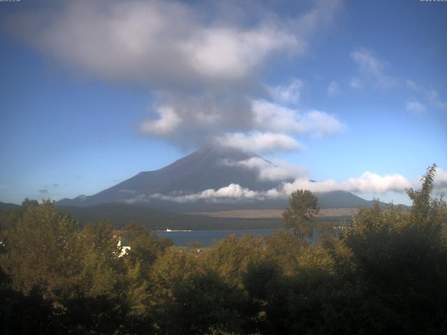 山中湖からの富士山