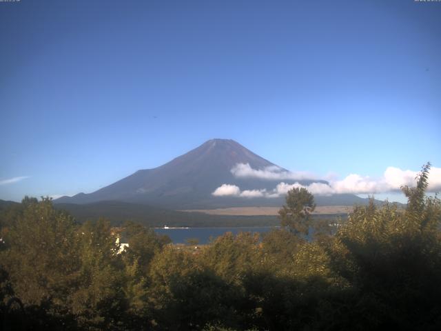山中湖からの富士山