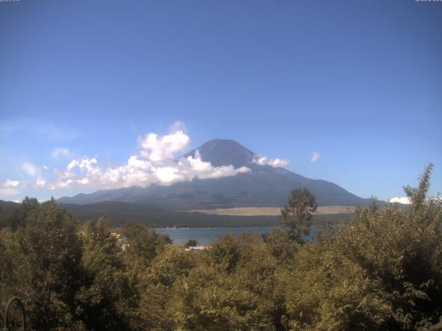 山中湖からの富士山