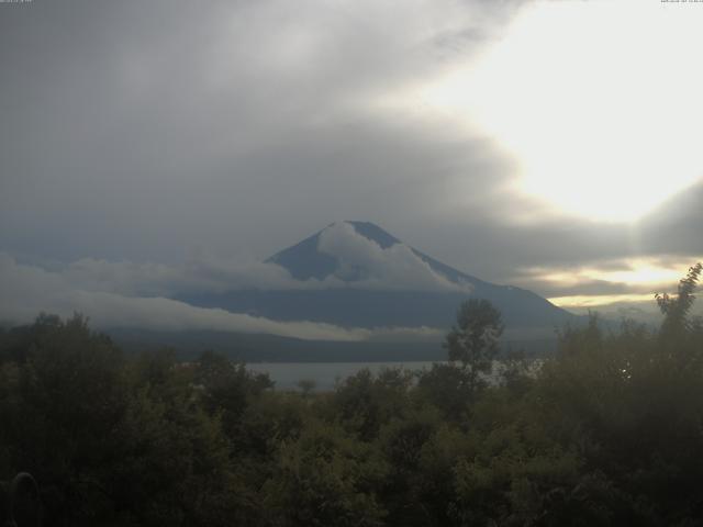 山中湖からの富士山