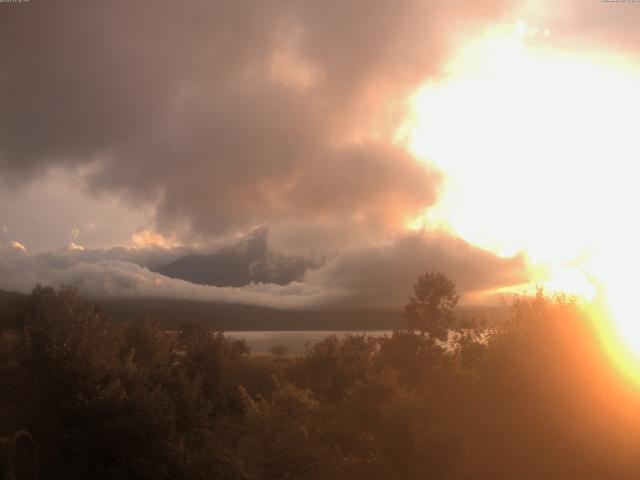 山中湖からの富士山