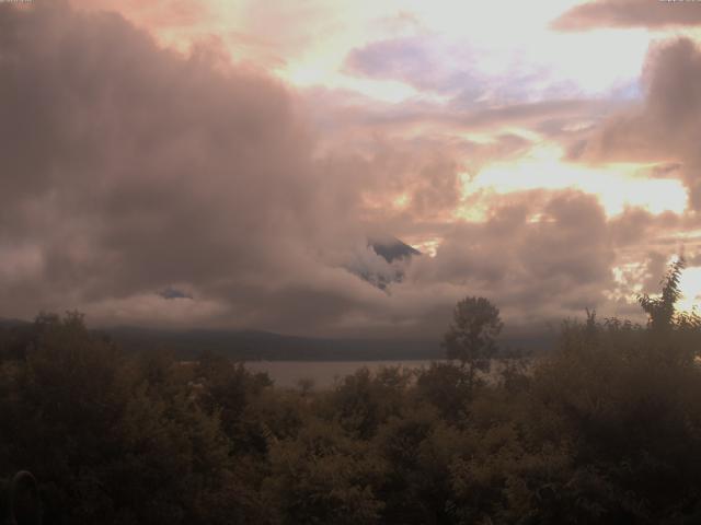 山中湖からの富士山