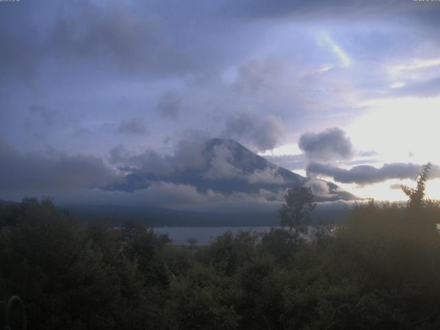 山中湖からの富士山
