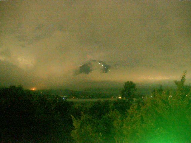 山中湖からの富士山