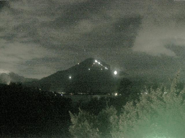 山中湖からの富士山