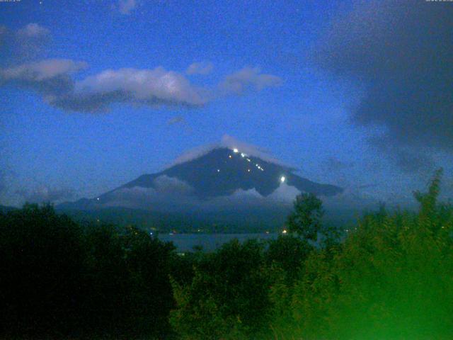 山中湖からの富士山