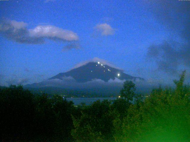 山中湖からの富士山