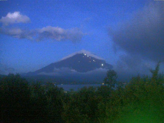 山中湖からの富士山