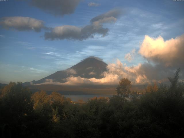山中湖からの富士山