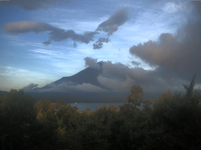 山中湖からの富士山