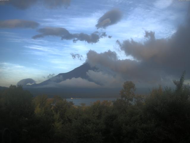 山中湖からの富士山