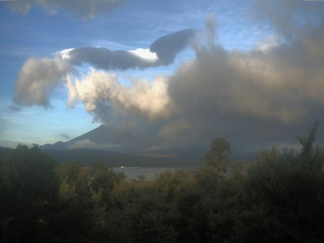 山中湖からの富士山