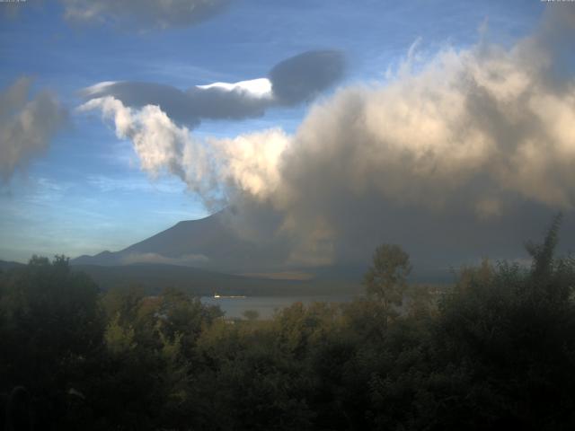 山中湖からの富士山