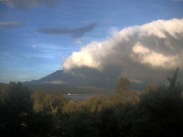山中湖からの富士山