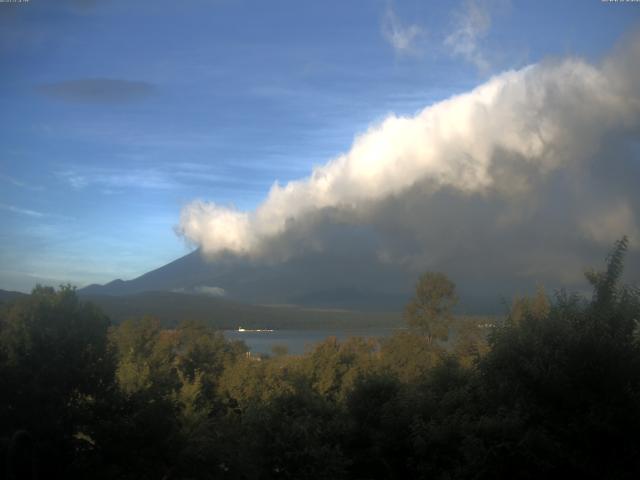 山中湖からの富士山