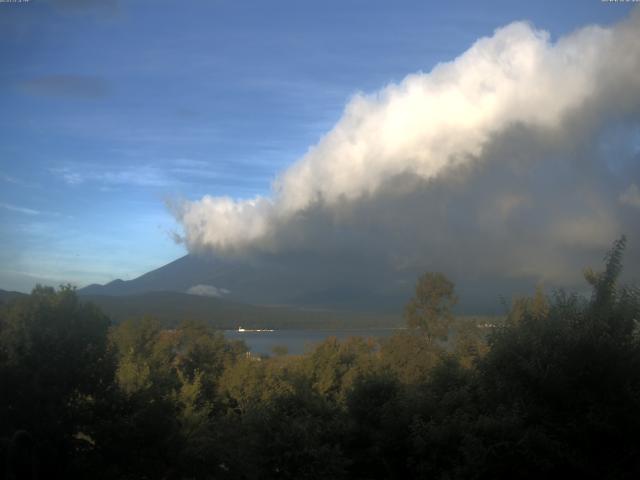 山中湖からの富士山