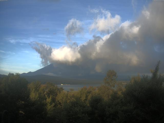 山中湖からの富士山