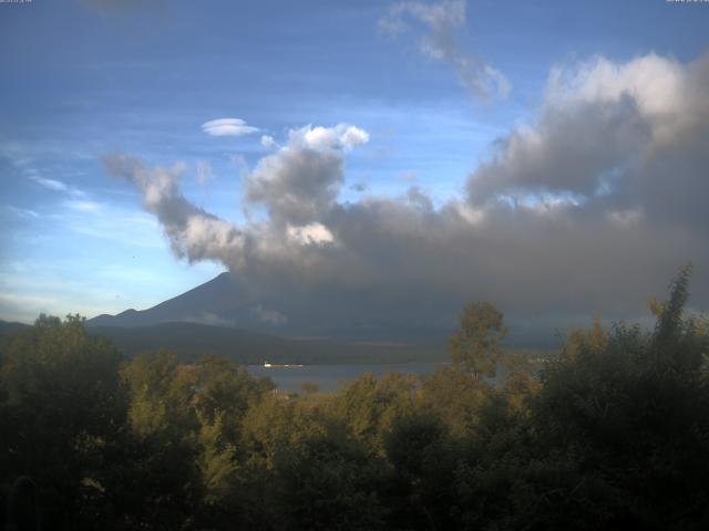 山中湖からの富士山