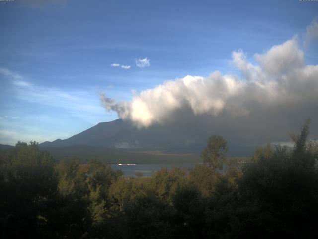 山中湖からの富士山