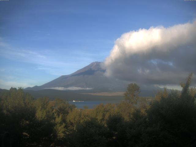 山中湖からの富士山