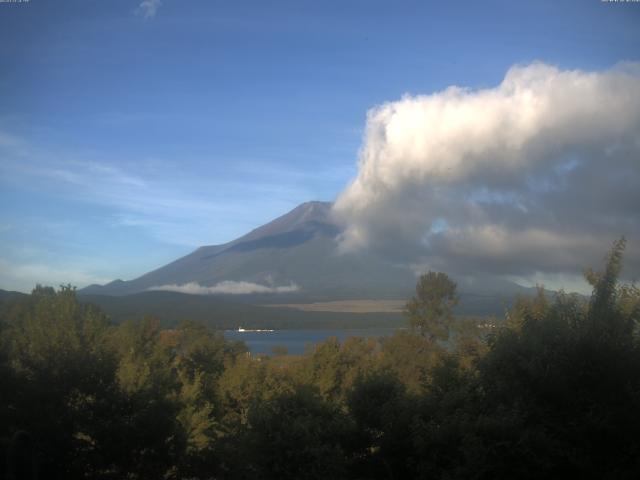 山中湖からの富士山