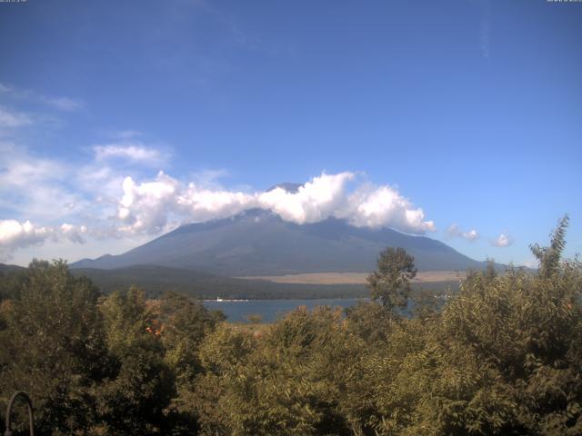 山中湖からの富士山