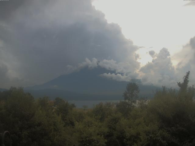 山中湖からの富士山