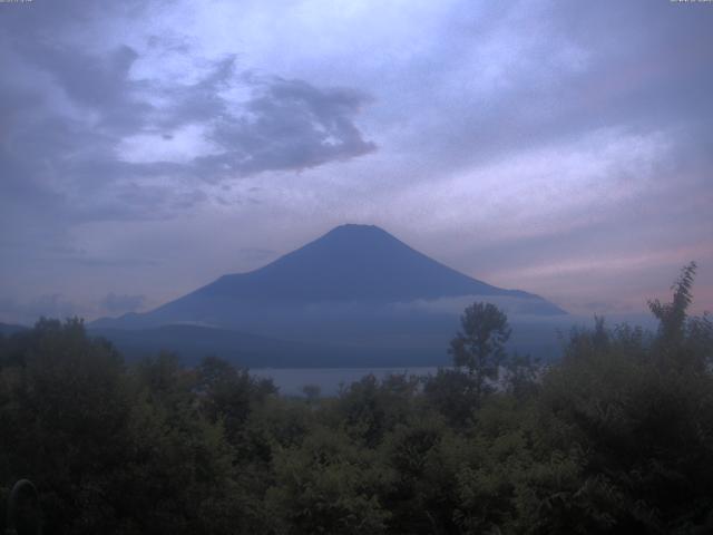 山中湖からの富士山