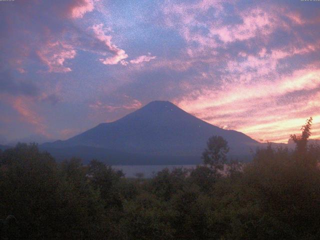 山中湖からの富士山