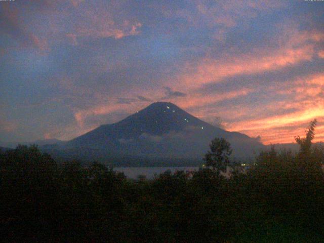 山中湖からの富士山