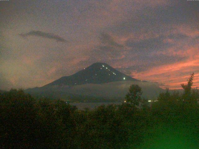 山中湖からの富士山