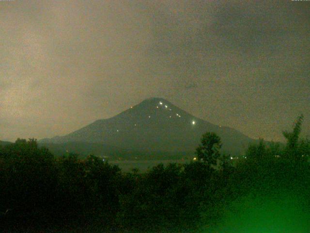 山中湖からの富士山