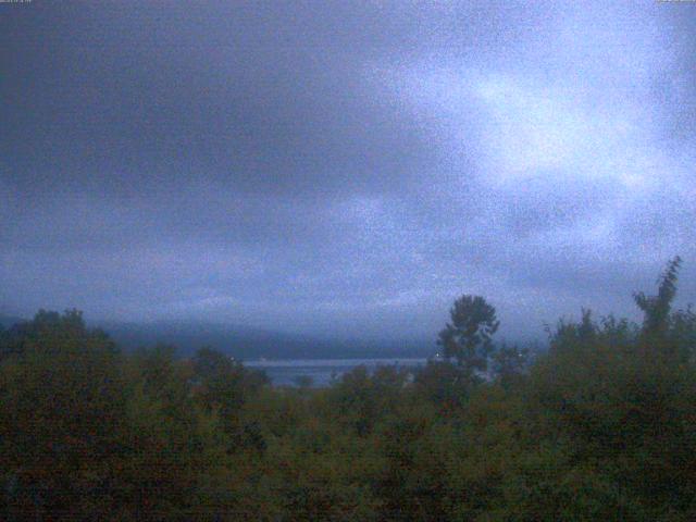 山中湖からの富士山